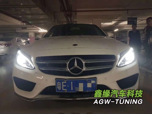 广东佛山奔驰C200刷ECU升级英国AGWTUNING1对1特调定制程序