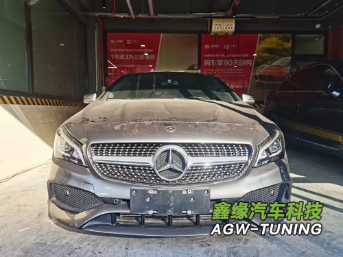 山西大同奔驰GLA200刷ECU升级英国AGWTUNING1对1特调定制程序