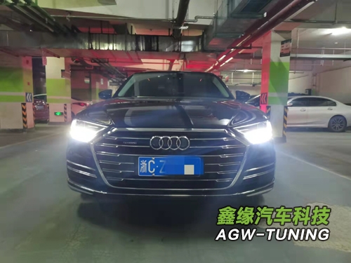 浙江温州奥迪A8刷ECU升级英国AGWTUNING1对1特调定制程序